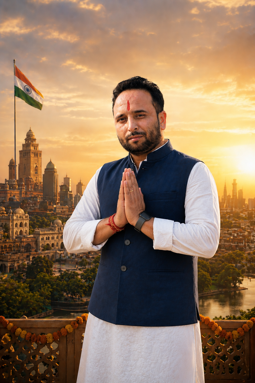 Lokender Verma campaign poster